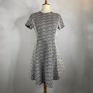 Banana Republic Factory Black White A-Line Dress